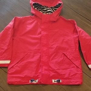 Hanna Andersson jacket with hood and soft inside